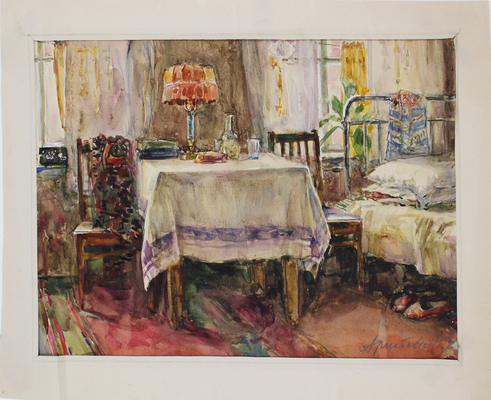 Аристова Ирина Фёдоровна. В комнате 